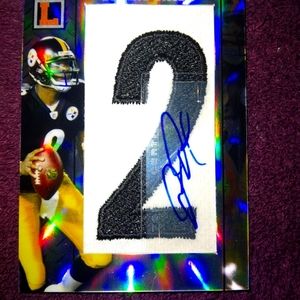 2008 TOPPS DENNIS DIXON AUTOGRAPH/PATCH CARD #11/25